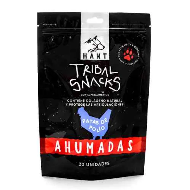 Hant Tribal Snacks Patas De Pollo Ahumadas (20 Unidades)