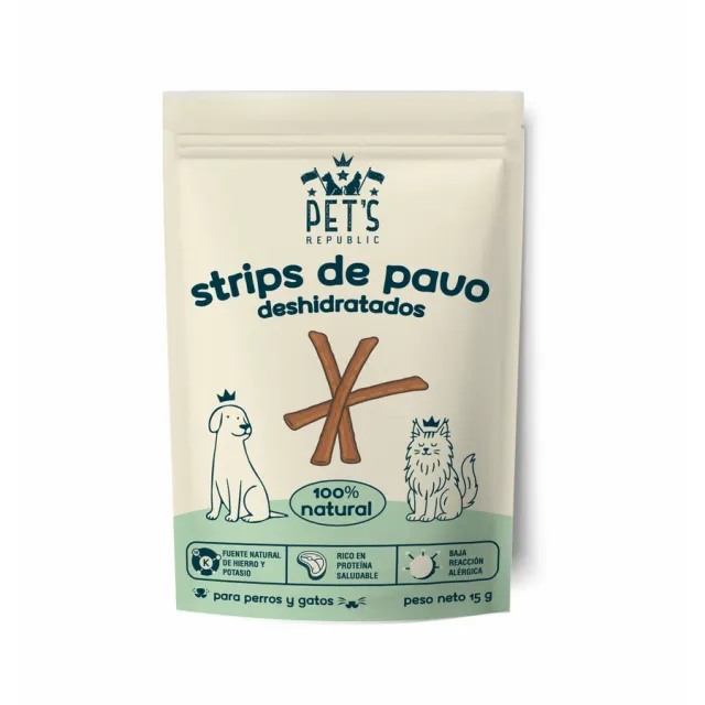 Pet´S Republic Snack Otg Strip De Pavo