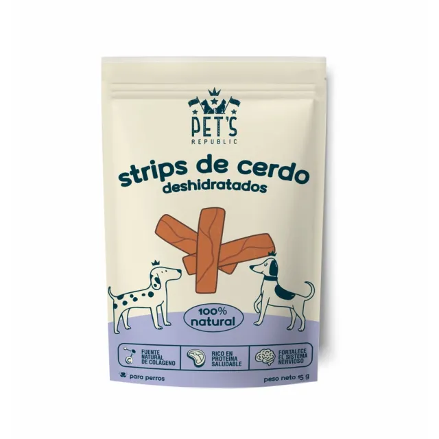 Pet´S Republic Snack Otg Strip De Cerdo
