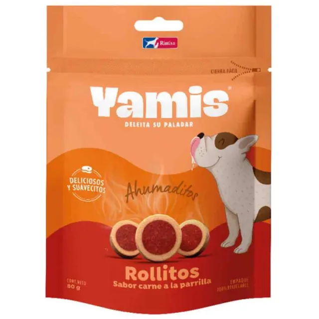 Yamis Rollitos Sb Carne A La Parrilla T.Rz Ad 80Gr