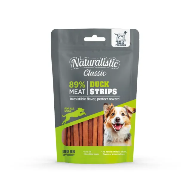 Naturalistic Tiras De Pato 100 g