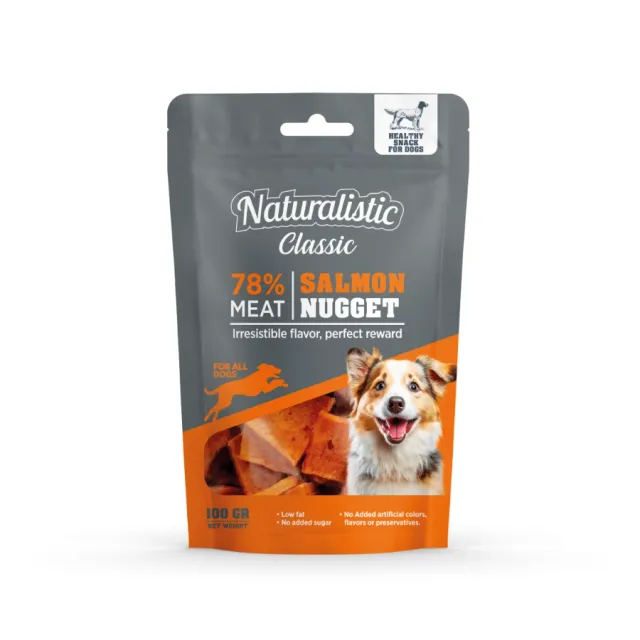 Naturalistic Nuggets De Salmón 100 g