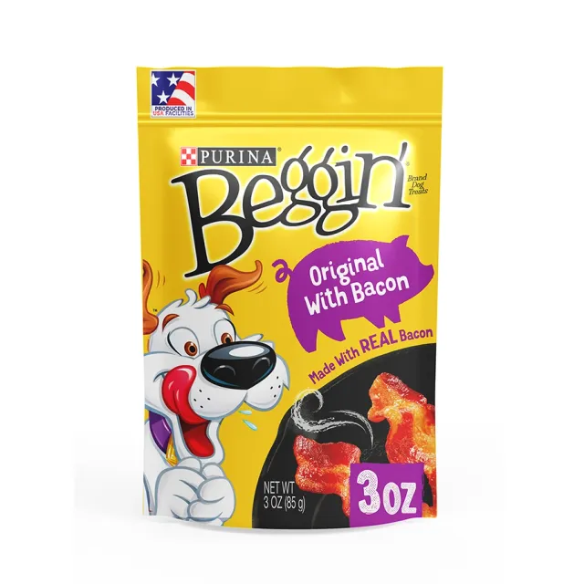 Beggin Snack Para Perros Sabor A Tocino 85Gr