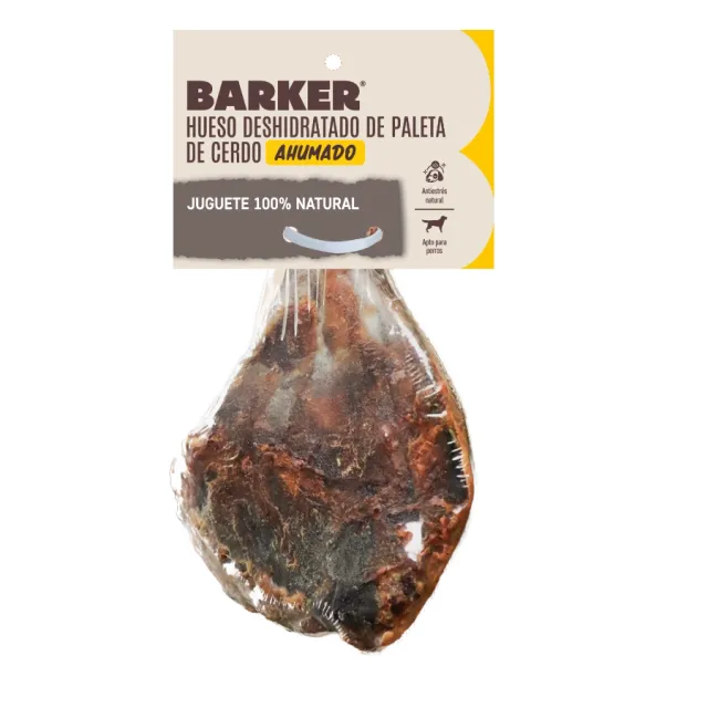Barker Hueso Deshidratado Ahumado Paleta De Cerdo (1 Und)