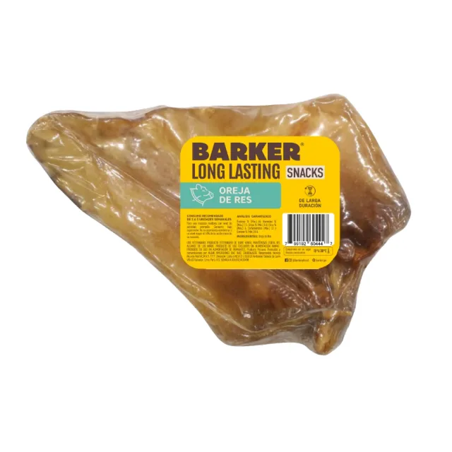 Barker Long Lasting Snacks Oreja De Res (1 Und)
