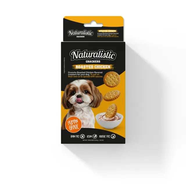 Naturalistic Crackers Pollo Asado 200 Gr