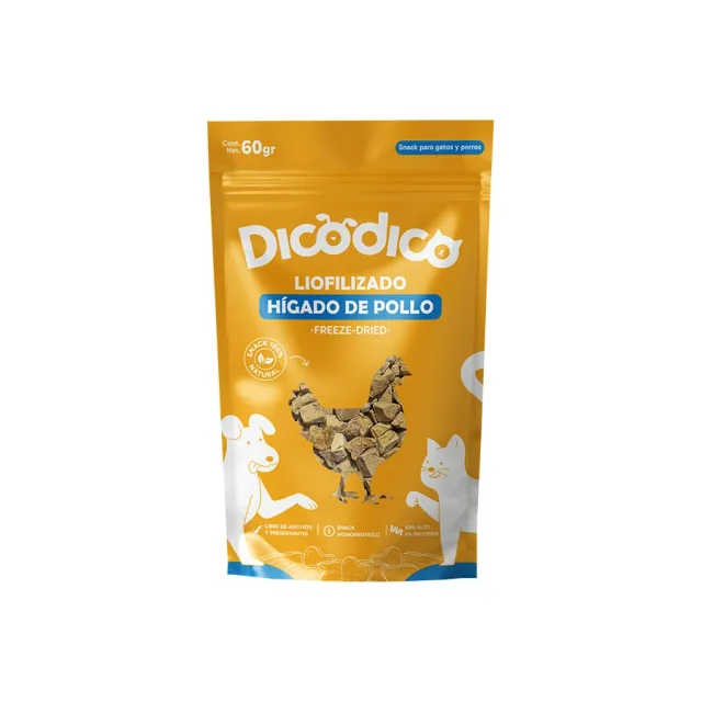 Liofilizado Higado De Pollo Dicodico Freeze Dried