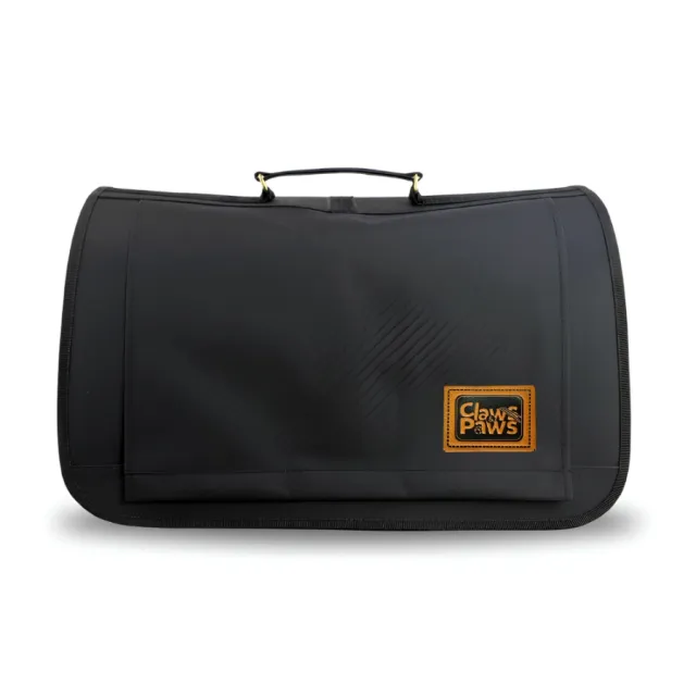 Claws & Paws Transportador De Tela Talla 3 Negro