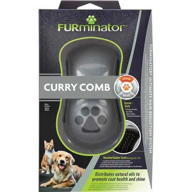 Furminator Curry Grooming Brush