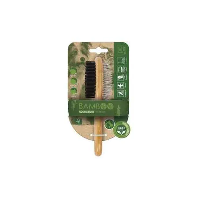 CEPILLO BAMBOO Double Sided Pin Brush