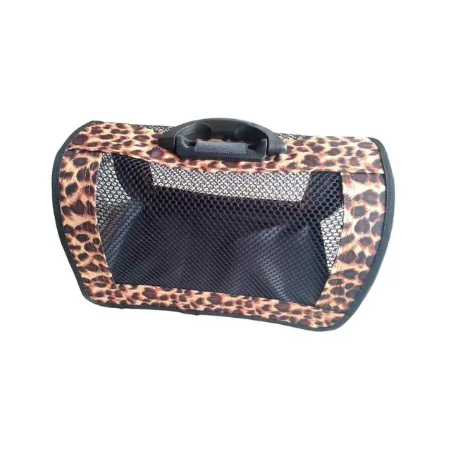 Accecan transportador de tela animal print Talla S