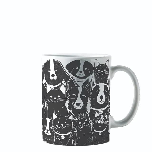 Petjoy Taza Petfamily Monochrome 350 Ml