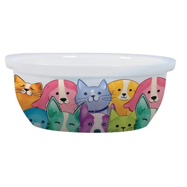 Petjoy Feedmebowl Petfamily Bright 300 Ml
