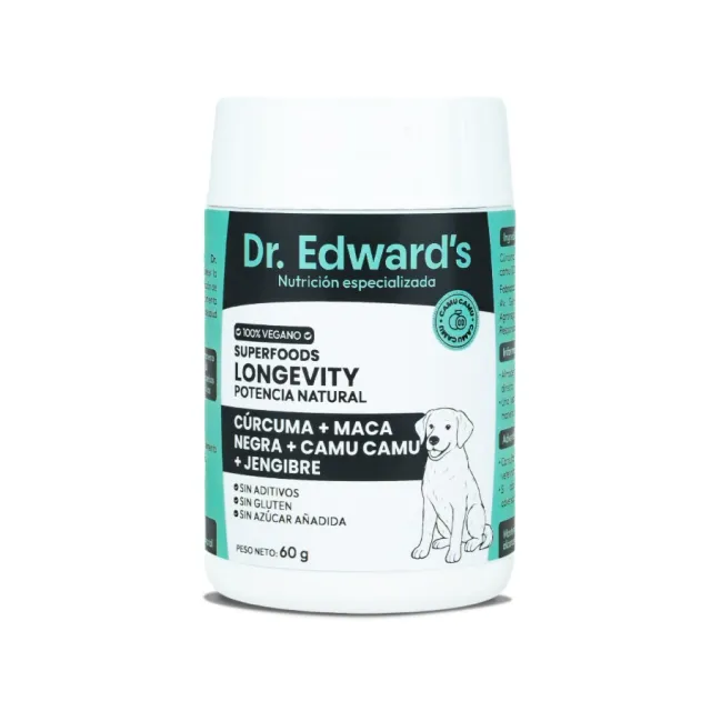 Dr. Edward'S Suplemento Perro Longevity 60Gr