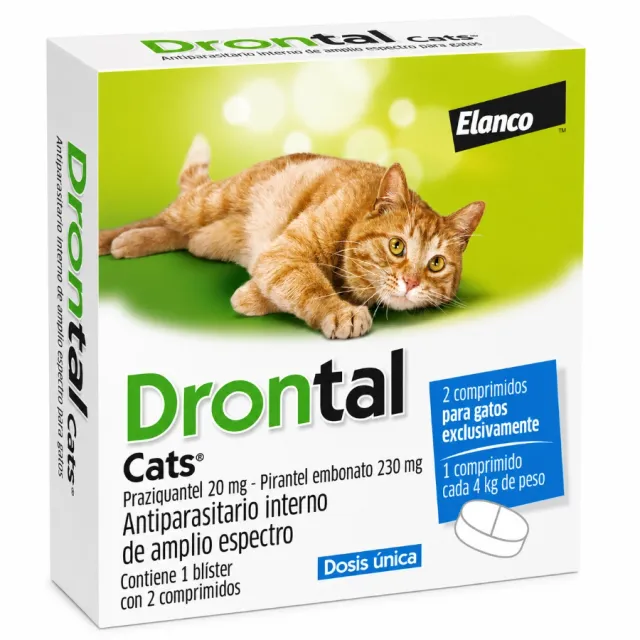 Drontal Gato Antiparasitario De Amplio Espectro