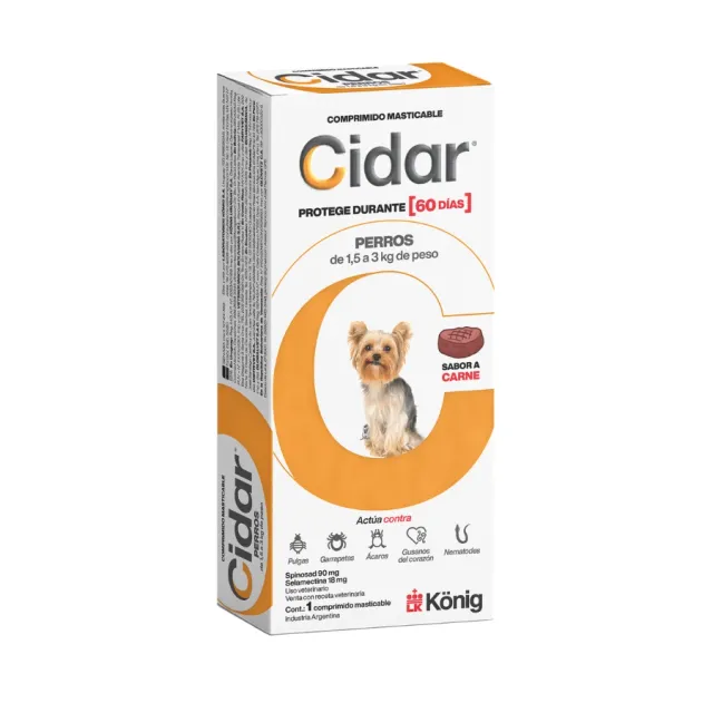 Cidar Perro 1.5 A 3Kg