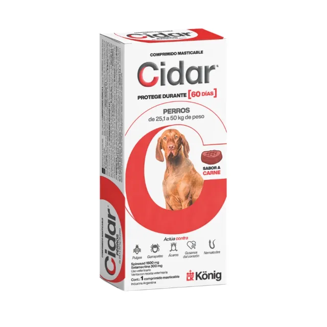 Cidar Perro 25.1 A 50Kg